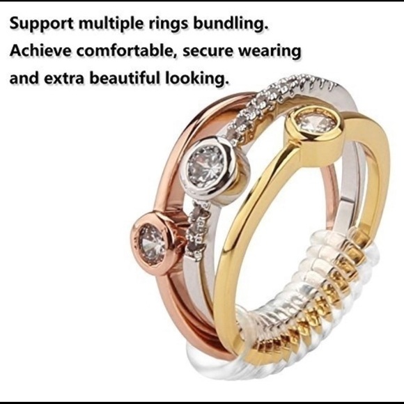 🔥Ring Size Adjuster Sizer  4 PCS New - Picture 4 of 5
